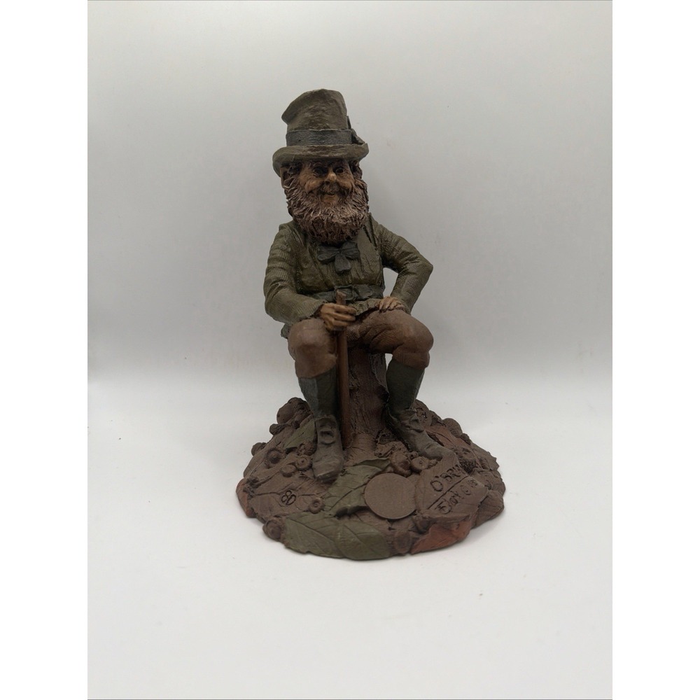 Vintage Tom Clark O'Brian Gnome 1985 Cairn Studio Leprechaun #80 1084 Signed